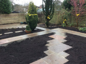 Indian Stone Paving